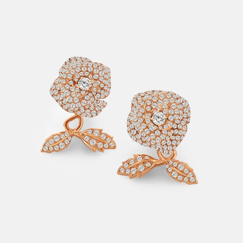 Thalia Rosa Diamond Earrings