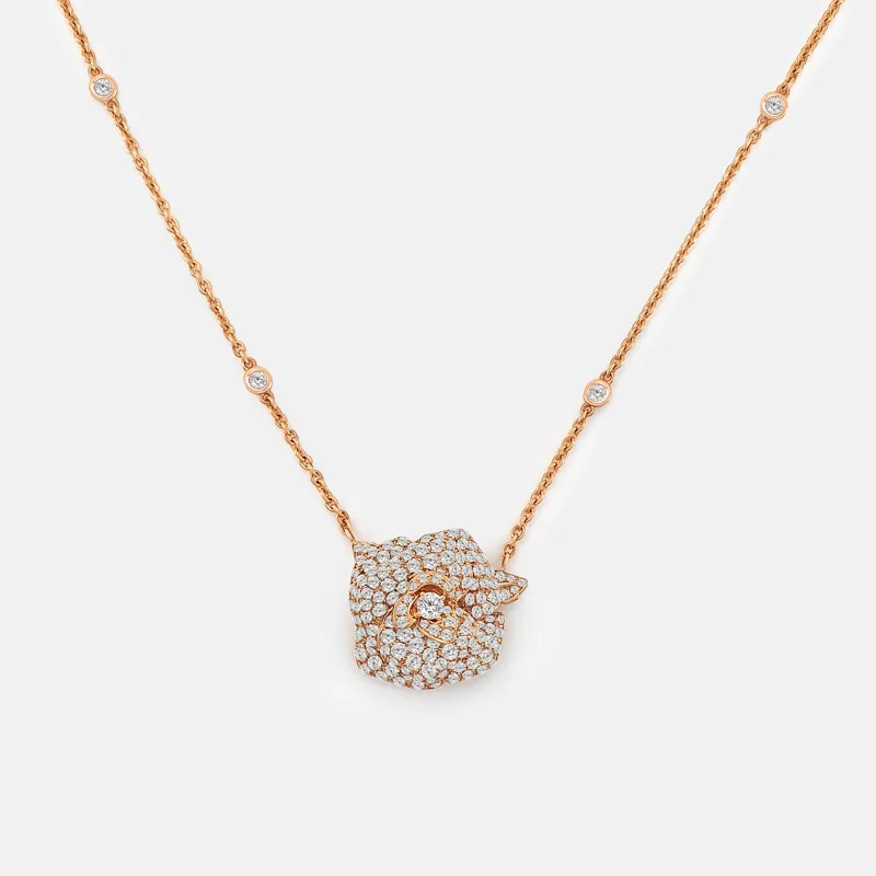 Thalia Rosa Diamond Necklace