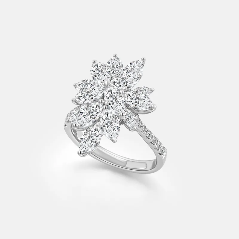 Vespera Elongated Marquise Diamond Ring