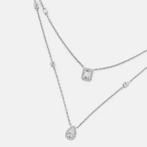 Vespera Layered Diamond Necklace