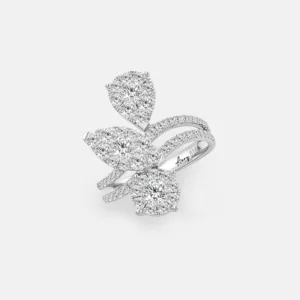 Vespera Tri-Shaped Diamond Ring