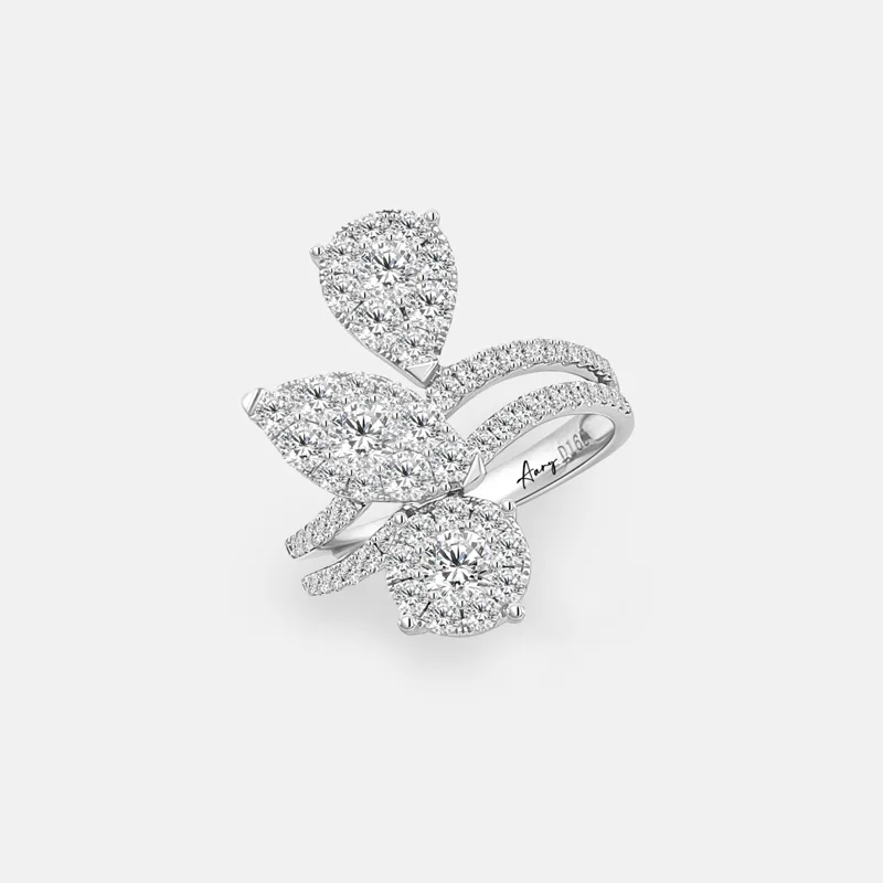 Vespera Tri-Shaped Diamond Ring