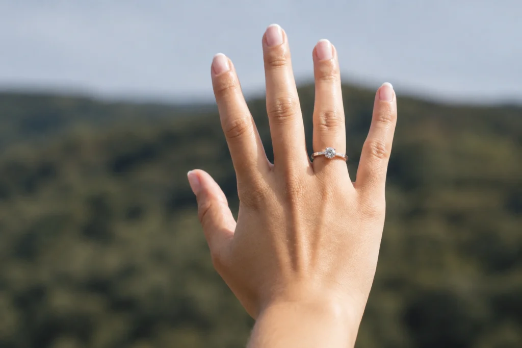 Engagement Rings on the Right Hand