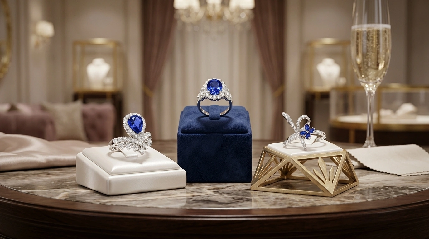Sapphire engagement rings